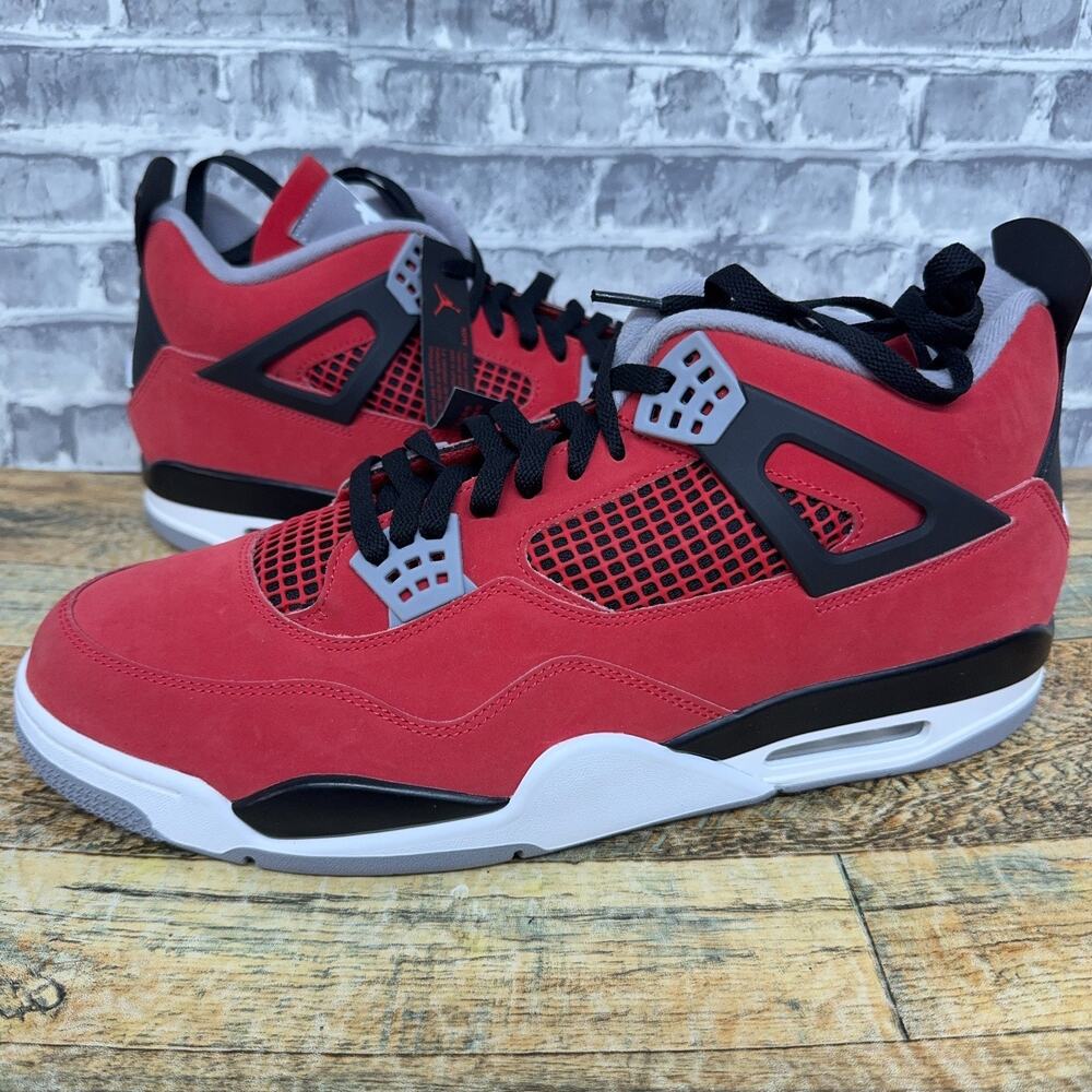 Nike Air Jordan 4 Retro Toro Bravo Red Black 2026 FQ8138-600 Mens Size 15 New